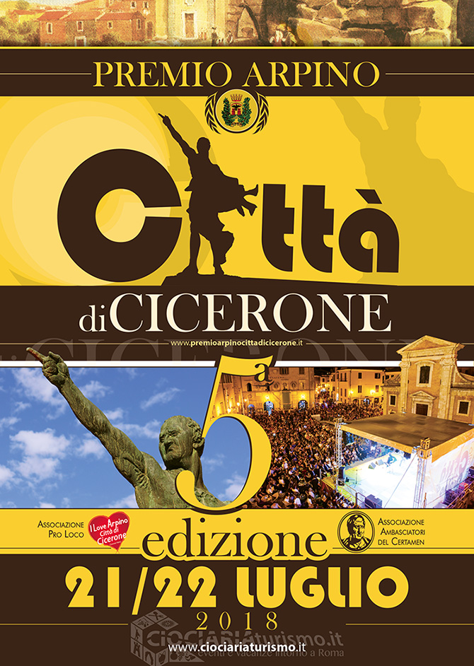 Premio Arpino Città di Cicerone 2018